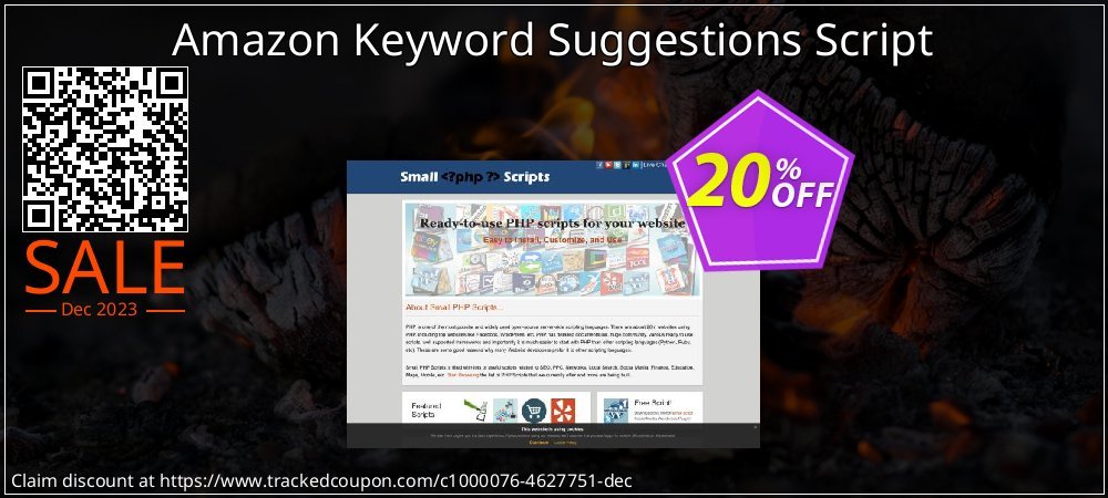 Amazon Keyword Suggestions Script coupon on Palm Sunday offer