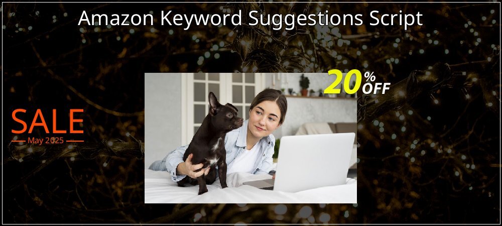 Amazon Keyword Suggestions Script coupon on World Party Day discount