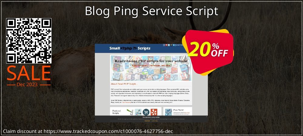 Blog Ping Service Script coupon on World Party Day promotions