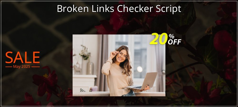 Broken Links Checker Script coupon on National Memo Day deals