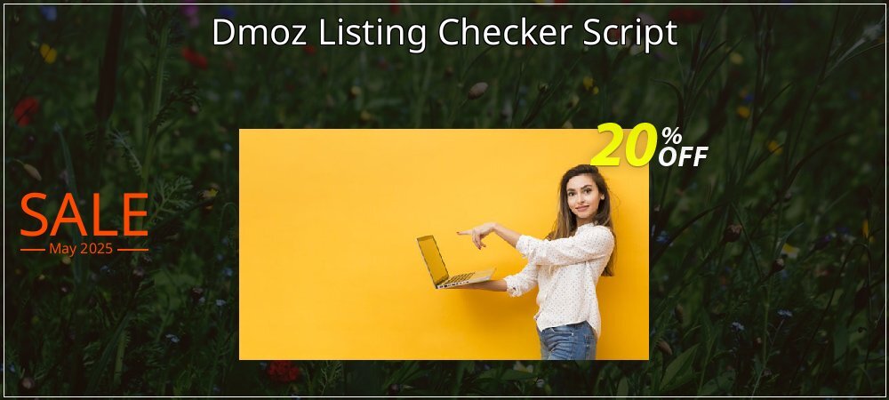 Dmoz Listing Checker Script coupon on Working Day super sale