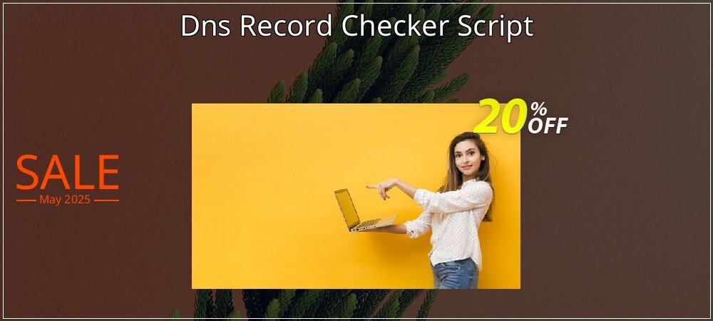 Dns Record Checker Script coupon on National Pizza Party Day discounts