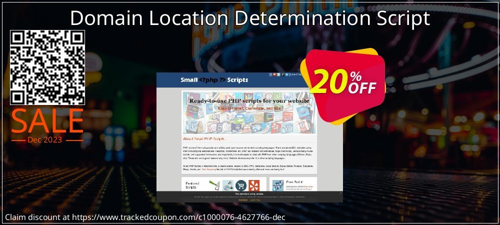 Domain Location Determination Script coupon on National Loyalty Day deals