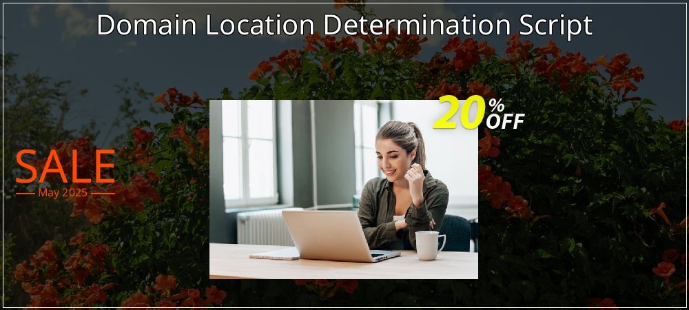 Domain Location Determination Script coupon on World Party Day sales