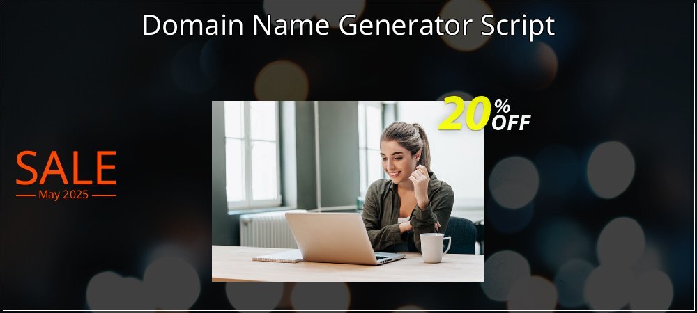 Domain Name Generator Script coupon on Working Day offer