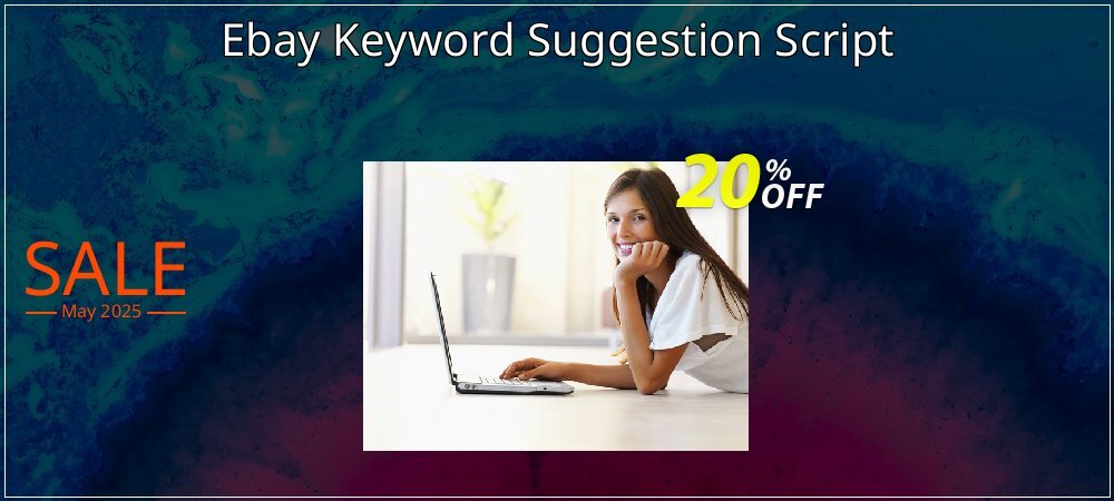 Ebay Keyword Suggestion Script coupon on World Party Day offering sales