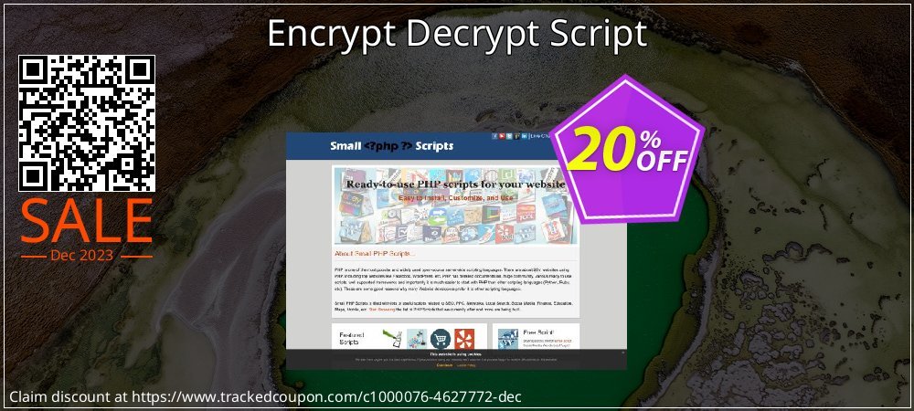 Encrypt Decrypt Script coupon on Working Day discounts