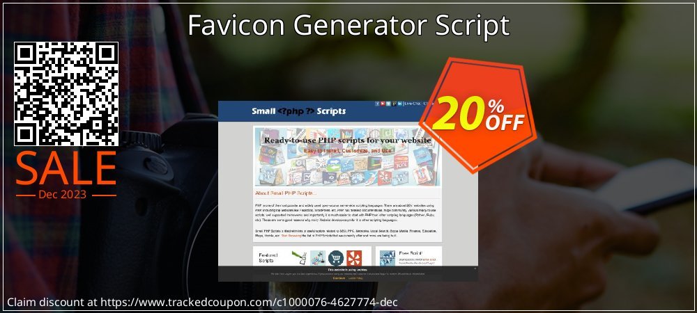 Favicon Generator Script coupon on April Fools' Day discounts
