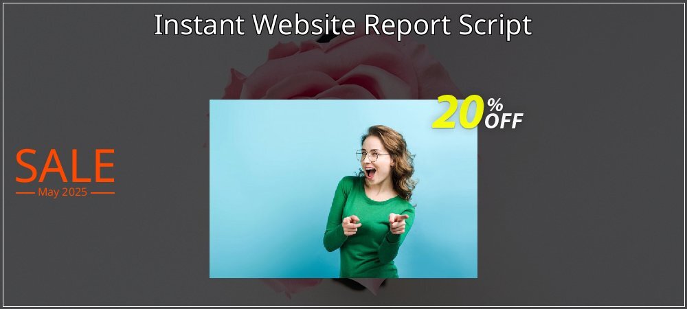 Instant Website Report Script coupon on Tell a Lie Day sales