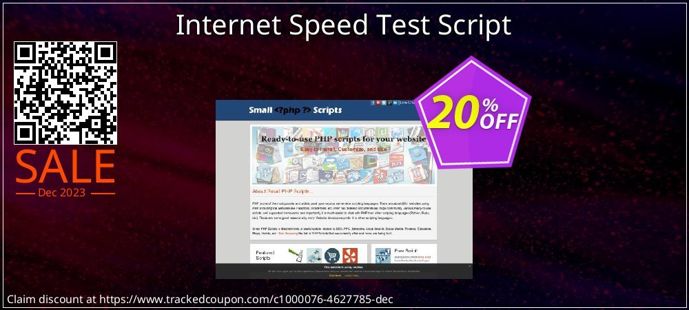 Internet Speed Test Script coupon on National Walking Day deals