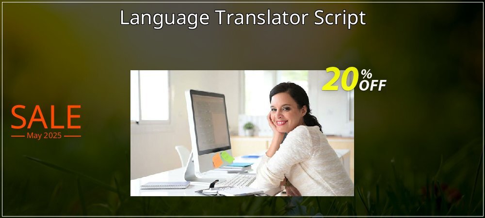 Language Translator Script coupon on National Loyalty Day promotions