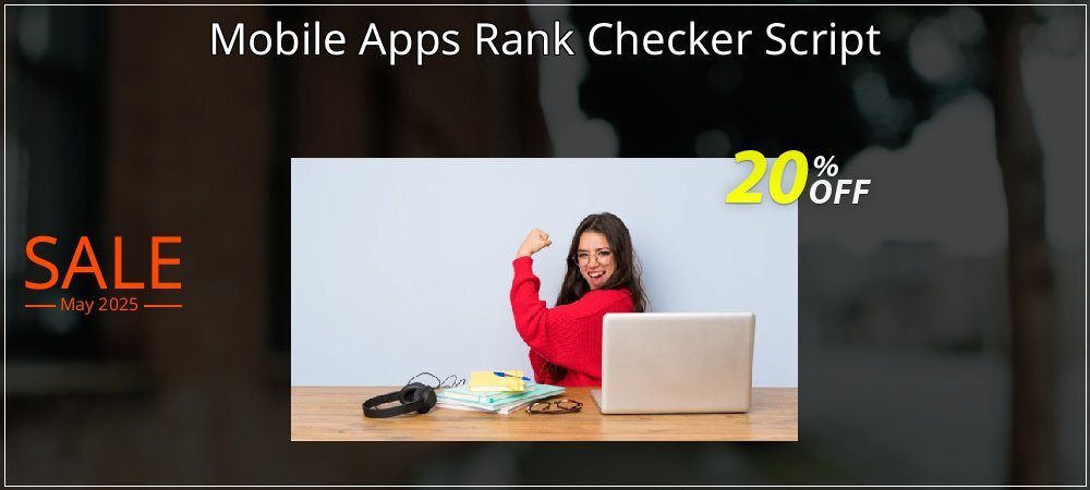 Mobile Apps Rank Checker Script coupon on National Walking Day offer