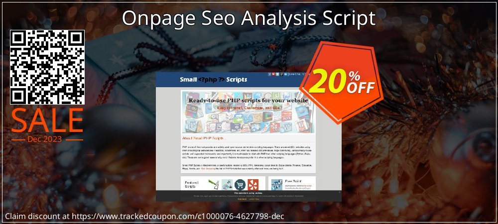 Onpage Seo Analysis Script coupon on Easter Day offering sales