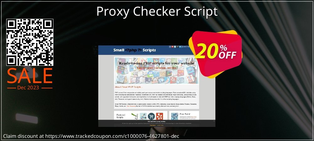 Proxy Checker Script coupon on Palm Sunday discounts