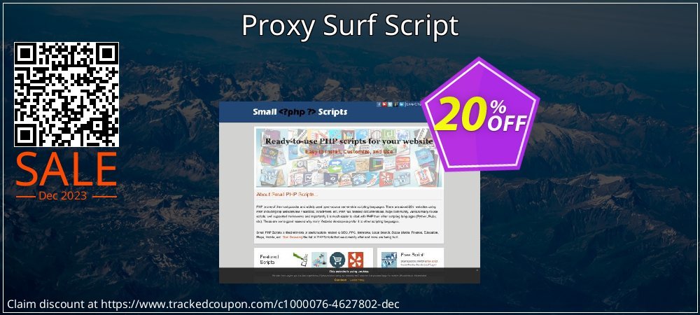 Proxy Surf Script coupon on Working Day deals