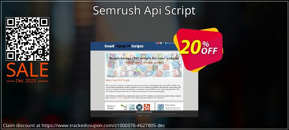 Semrush Api Script coupon on World Backup Day offer