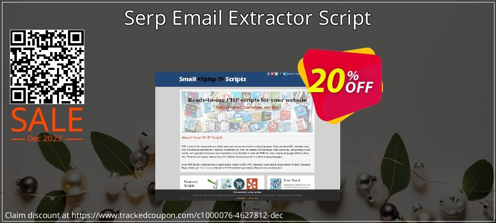 Serp Email Extractor Script coupon on Working Day offer