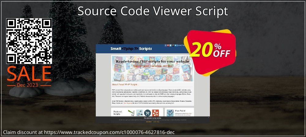 Source Code Viewer Script coupon on World Party Day offering sales