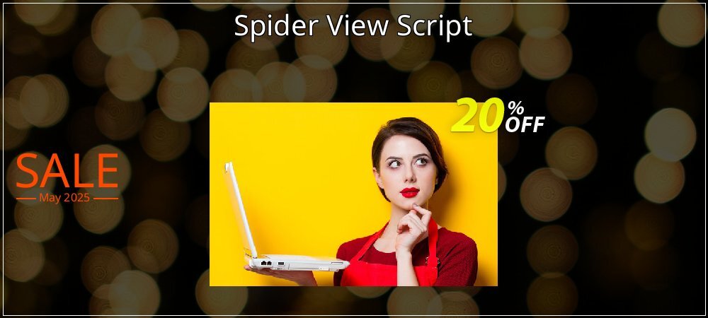 Spider View Script coupon on National Memo Day discounts