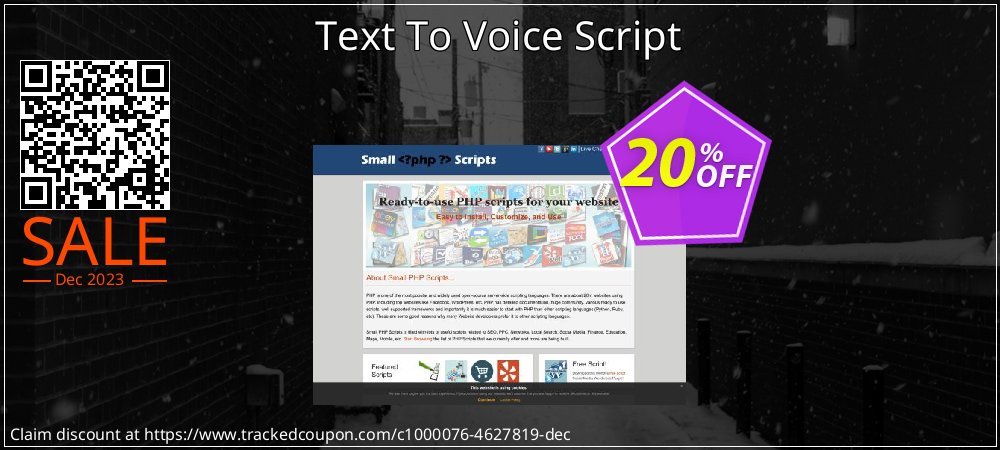 Text To Voice Script coupon on Tell a Lie Day promotions