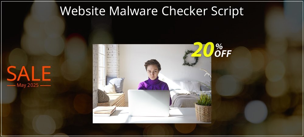 Website Malware Checker Script coupon on National Walking Day offering sales