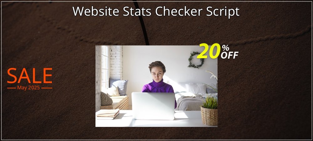 Website Stats Checker Script coupon on World Party Day super sale