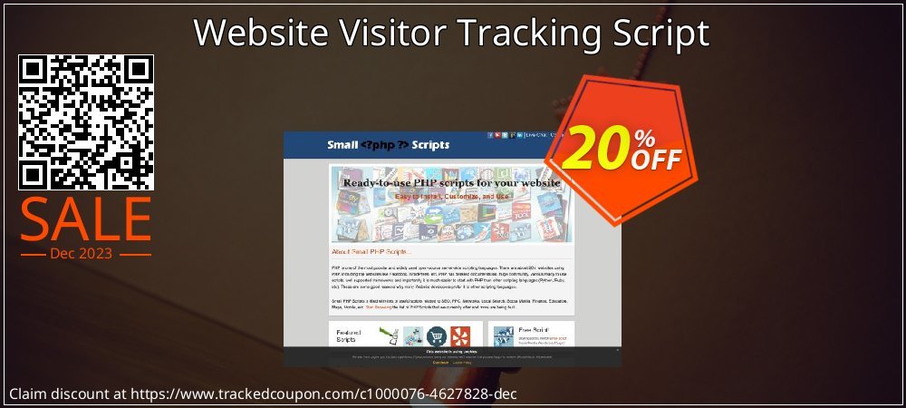 Website Visitor Tracking Script coupon on Constitution Memorial Day sales
