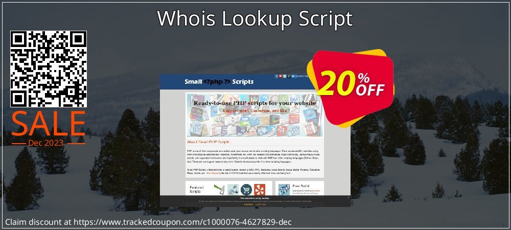 Whois Lookup Script coupon on World Password Day deals