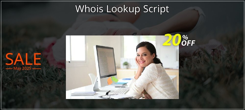 Whois Lookup Script coupon on National Smile Day deals