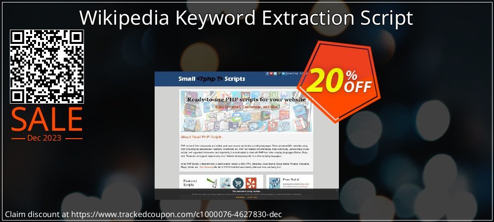 Wikipedia Keyword Extraction Script coupon on Mother Day offer