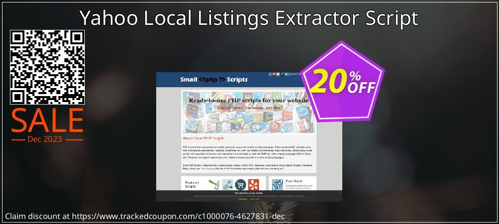 Yahoo Local Listings Extractor Script coupon on Women Day deals