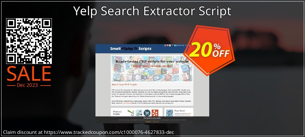 Yelp Search Extractor Script coupon on Mario Day discount