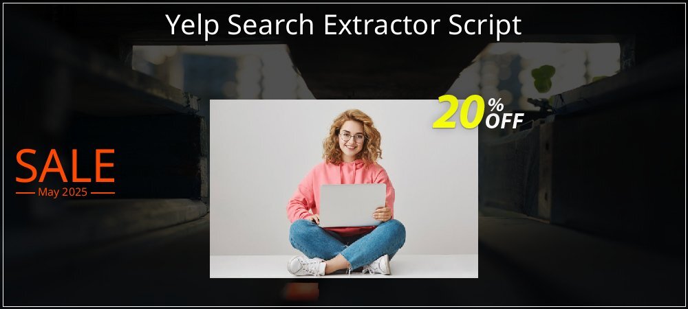 Yelp Search Extractor Script coupon on National Pizza Party Day offering sales