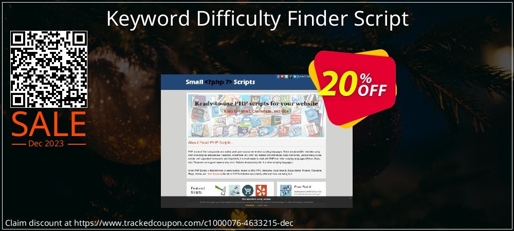 Keyword Difficulty Finder Script coupon on Chinese New Year offer