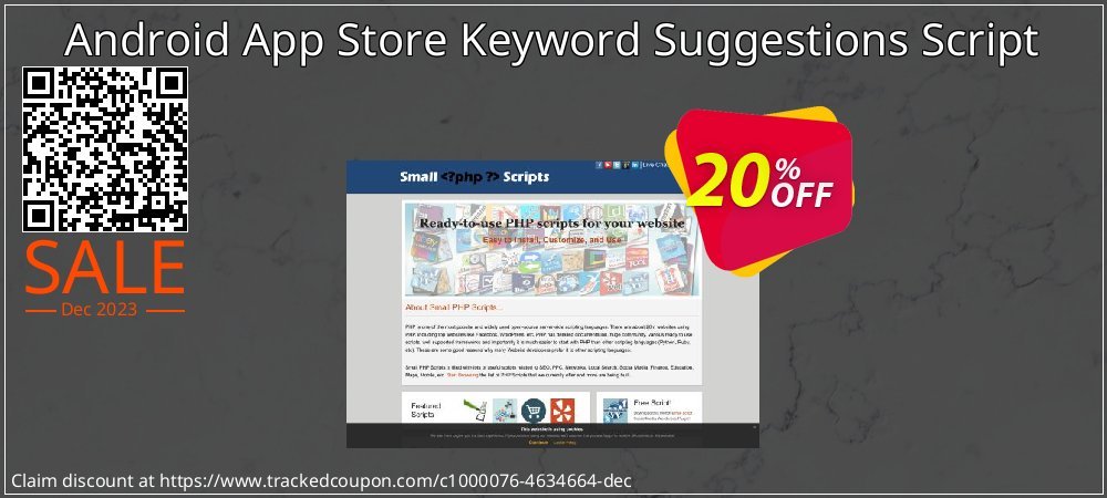 Android App Store Keyword Suggestions Script coupon on Earth Hour discount