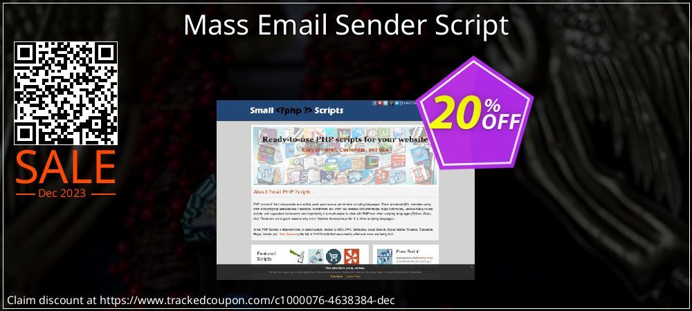 Mass Email Sender Script coupon on Earth Hour super sale