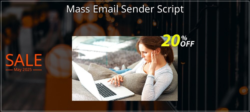 Mass Email Sender Script coupon on National Smile Day promotions