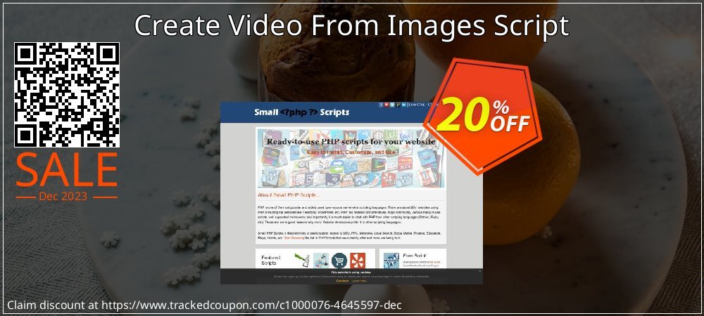 Create Video From Images Script coupon on World Wildlife Day deals