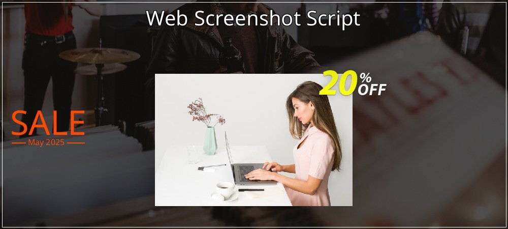 Web Screenshot Script coupon on National Pizza Party Day offering discount