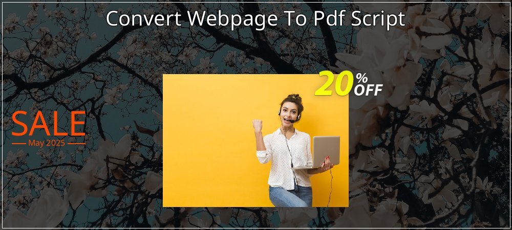 Convert Webpage To Pdf Script coupon on World Party Day super sale