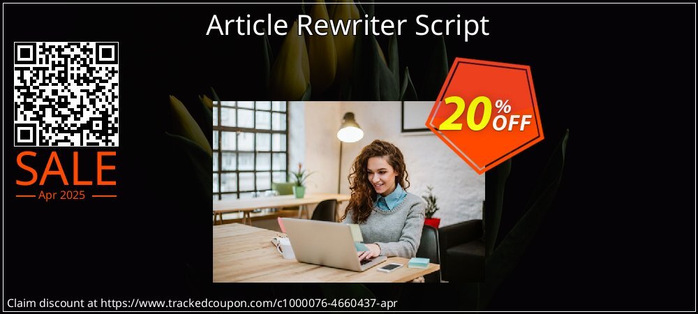 Article Rewriter Script coupon on April Fools' Day deals