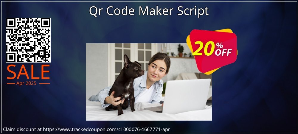 Qr Code Maker Script coupon on World Party Day sales