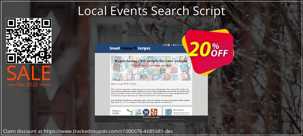 Local Events Search Script coupon on Valentine discounts