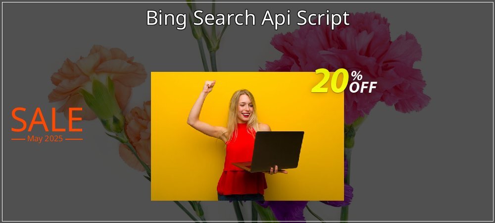 Bing Search Api Script coupon on Easter Day offering discount