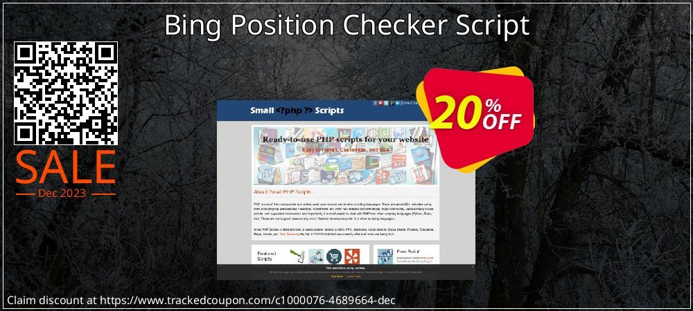 Bing Position Checker Script coupon on Valentine Week discount