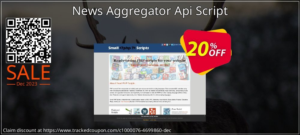 News Aggregator Api Script coupon on National Walking Day offering discount