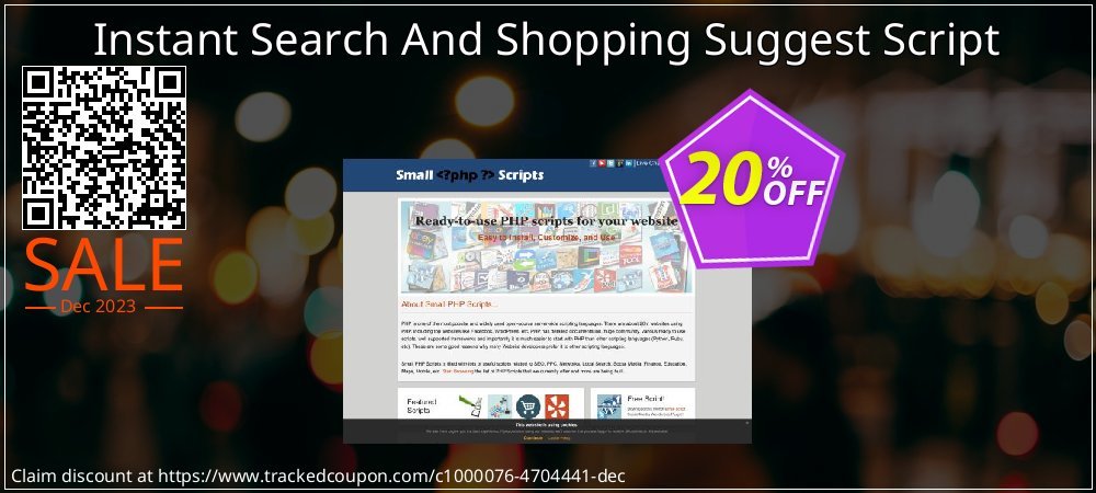 Instant Search And Shopping Suggest Script coupon on Women Day discount