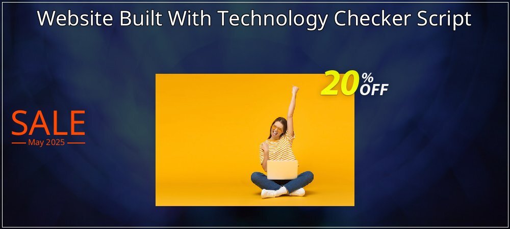 Website Built With Technology Checker Script coupon on Mother Day sales
