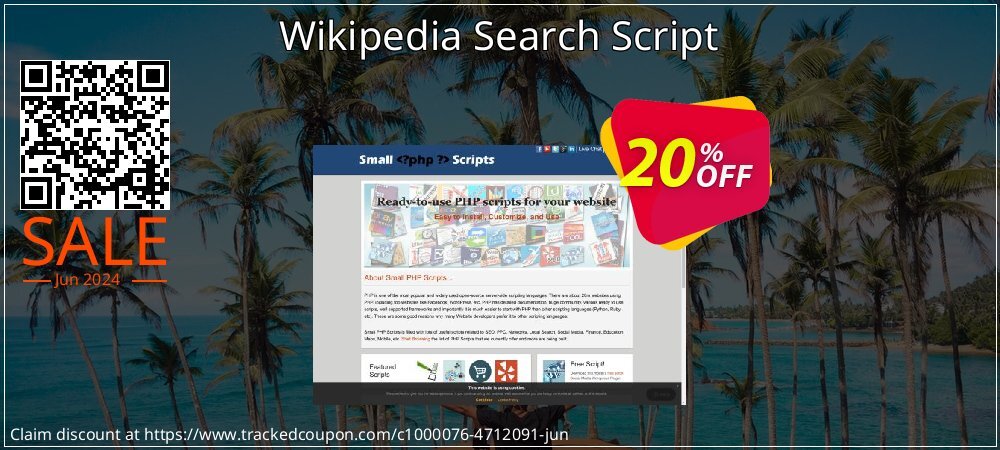 Wikipedia Search Script coupon on National Loyalty Day offering sales