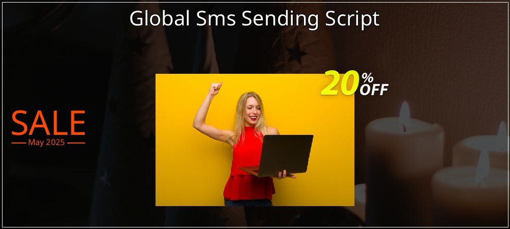 Global Sms Sending Script coupon on National Walking Day offering discount